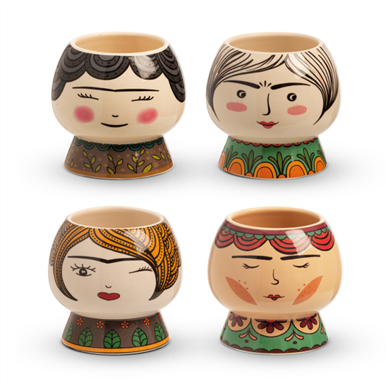 Immagine di TESTINE D. 10 H 9.8 - 4 DESIGN ASSORTED