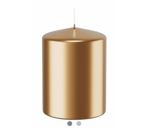 Immagine di MOCCOLO TESTA PIATTA LACC. CON CELLOFAN H.120 D.60 MM. CF