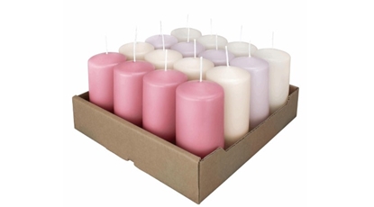 Immagine di CANDELE MOCCOLO TESTA PIATTA singolo H.120 D.60 MM.