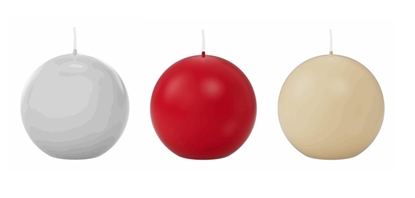 Immagine di CANDELE SFERA D.80 mm CF 6 PZ