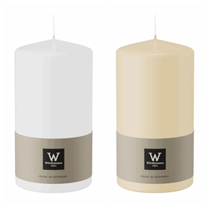 Picture of MOCCOLO TESTA PIATTA a immersione H.150 D.98 MM. c.etichetta