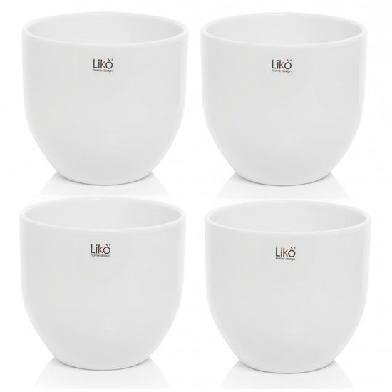 Immagine di CASPÒ D. 19,5 H 20 cm WHITE SHINE