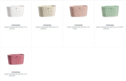 Immagine di VASO MISSOURI 26*13,5 H 14 CM