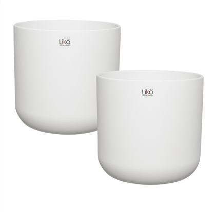 Immagine di CASPO' ZAHRA D. 24,5 H 24 CM. WHITE MATT.