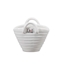 Immagine di CESTINO 10.5*7 H 9.2 WHITE SHINE