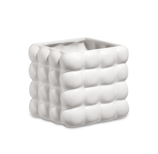 Immagine di BUBBLE CUBE 11.5*11.5*11.5 - WHITE SHINE