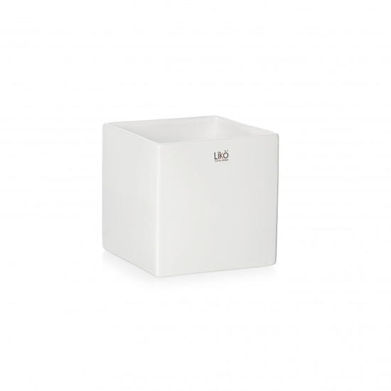 Immagine di CUBO 10,5X10,5X10,5 CM CERAMICA WHITE