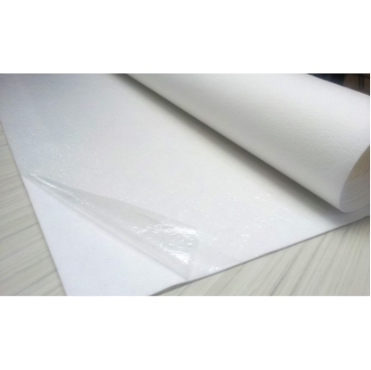Immagine di TAPPETO AGUGL. EUROEXPO H.133X30 MT.CON PELLICOLA BIANCO