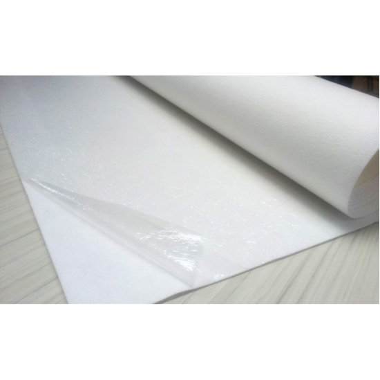 Immagine di TAPPETO AGUGL. EUROEXPO H.133X30 MT.CON PELLICOLA BIANCO