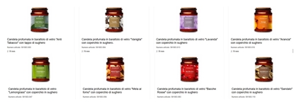 Immagine di CANDELA IN VETRO PROFUMATE con coperchio in sughero