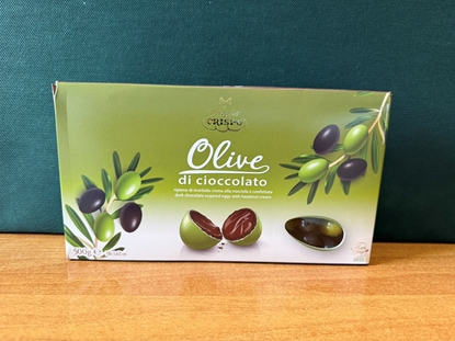 Immagine di OLIVE DI CIOCCOLATO VERDI/NERE AST. 500 GR.