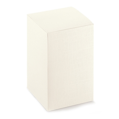 Picture of SCATOLA PIEGHEVOLE 100X100X H.120 SETA BIANCO CF. 10 PZ..