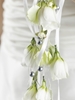 Immagine di BRACCIALE PER POLSO IN SATIN OASIS 2,5X23CM. CF.6 PZ. BIANCO