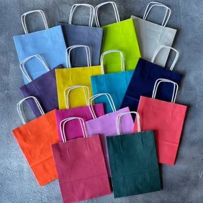 Immagine di SHOPPERS CGIF TWISTED FSC 14X9X20 CM CF. 25 PZ.