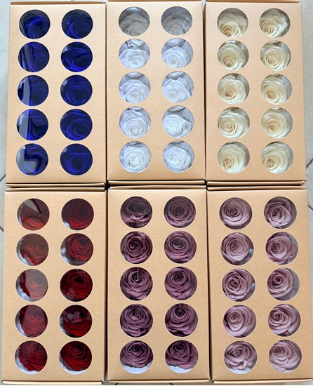 Immagine di ROSA STABILIZZATA COLLECTION BOX DA 10 PZ