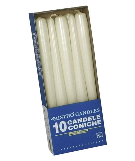 Immagine di CANDELA CONICA CM.25 CF.10 PZ.