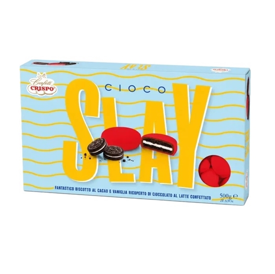 Immagine di CONFETTI Cioco Slay Rosso cf  500 gr.