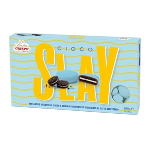Immagine di Confetti Cioco Slay Celeste cf 500 gr.