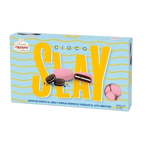 Immagine di Confetti Cioco Slay Rosa cf 500 gr.