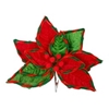 Picture of POINSETTIA VELLUTO CON CLIP