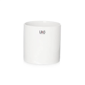 Immagine di CILINDER D. 12 H 12 CM. CERAMICA WHITE