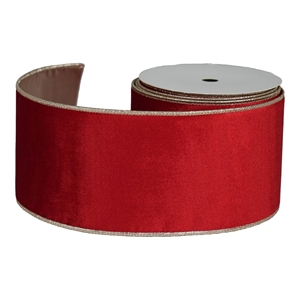 Picture of NASTRO VELLUTO RIGATO CM.10x MT.9,14