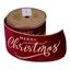 Picture of NASTRO CHRISTMAS BURGANDY CM.6,3 YARDS 10